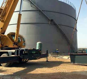 Installation of Storage Tanks