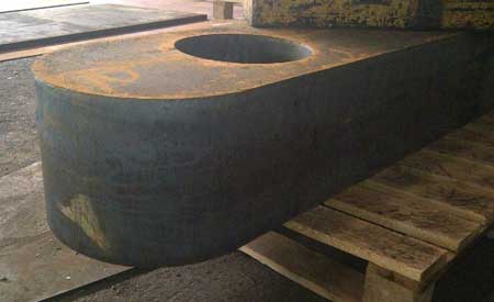 300mm thick mild steel