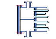 channel integral with tubesheet and removable cover