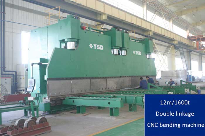 double linkage cnc bending machine