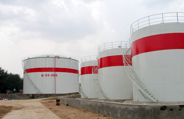 external floating roof storage tank