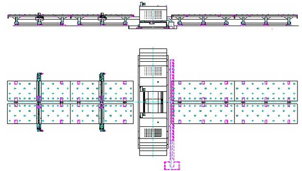 groove forming machine sructure