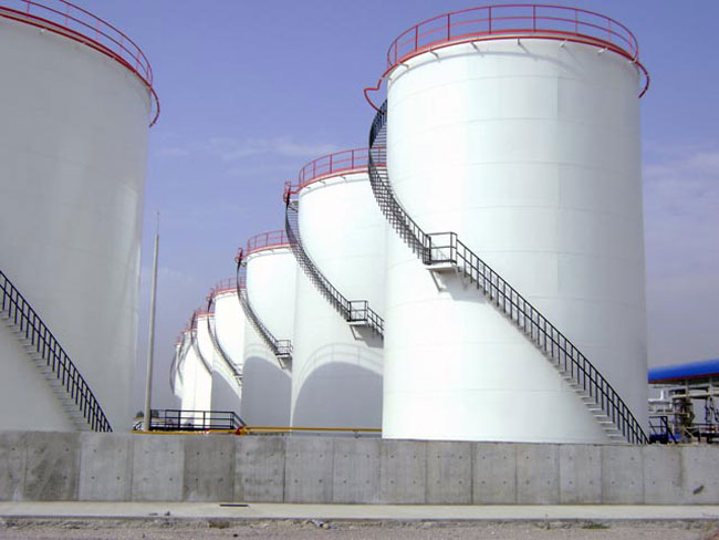 internal floating roof tank