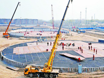 storage tanks installation