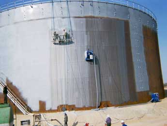 storage tanks painting