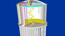 three dimensional map of lng tank 1