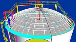 three dimensional map of lng tank 5