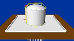 three dimensional map of lng tank 6